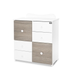 Шкаф Lorelli - 2 Box, Бял и Сив