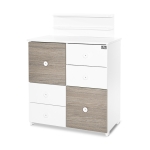 Шкаф Lorelli - 2 Box, Бял и Сив