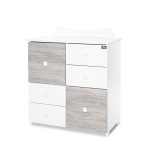 Шкаф Lorelli - 2 Box, Бял и Сив