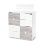 Шкаф Lorelli - 2 Box, Бял и Сив