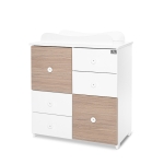 Шкаф Lorelli - 2 Box, Бял и Сив