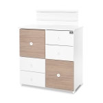 Шкаф Lorelli - 2 Box, Бял и Сив