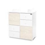 Шкаф Lorelli - 2 Box, Бял и Сив