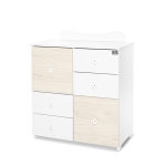 Шкаф Lorelli - 2 Box, Бял и Сив