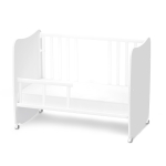 Бебешко легло Lorelli Premium - Stars, 60 x 120 сm, White & String