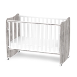 Бебешко легло Lorelli Premium - Stars, 60 x 120 сm, White & String