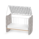 Бебешко легло Lorelli Premium - Stars, 60 x 120 сm, White & String