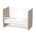 Бебешко легло Lorelli Premium - Stars, 60 x 120 сm, White & String