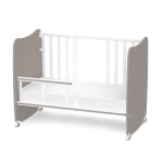 Бебешко легло Lorelli Premium - Stars, 60 x 120 сm, White & String