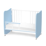 Бебешко легло Lorelli Premium - Stars, 60 x 120 сm, White & String