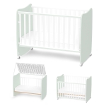 Бебешко легло Lorelli Premium - Stars, 60 x 120 сm, White & String