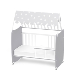 Бебешко легло Lorelli Premium - Stars, 60 x 120 сm, White & String