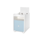 Детско легло Lorelli - Trend Plus, 70 x 160 cm, White & String