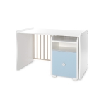 Детско легло Lorelli - Trend Plus, 70 x 160 cm, White & String