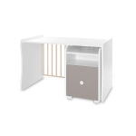 Детско легло Lorelli - Trend Plus, 70 x 160 cm, White & String