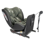 Стол за кола Lorelli - Ares, I-Size, 360°, IsoFix, 40-150 cm, Green