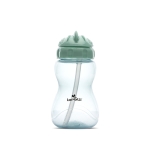 Мини спортна бутилка Lorelli - 275 ml, Yellow & Grey