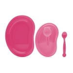 Сет за хранене Lorelli - 3части, Pink