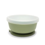 Силиконова купа с ваккум и капак Lorelli - Natural, Grey