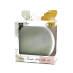Силиконова купа с ваккум и капак Lorelli - Natural, Grey