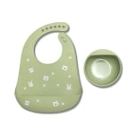 Силиконов сет за хранене 2 части Lorelli, Grey