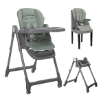 Стол за хранене 3 в 1 Lorelli - Chef, Grey Leather
