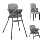 Стол за хранене 3 в 1 Lorelli - Siesta, Green Leather