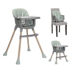 Стол за хранене 3 в 1 Lorelli - Vanilla, Green