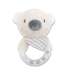 Дрънкалка с кръг Lorelli Toys - Natural, Мече, бежово