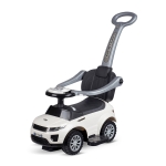 Кола за яздене с дръжка Lorelli - Off Road, Розова