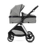 Бебешка количка 2 в 1 с трансформираща седалка Lorelli - Aspen, Grey