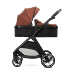 Бебешка количка 2 в 1 с трансформираща седалка Lorelli - Aspen, Grey