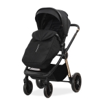Бебешка количка 3 в 1 с кош за новородено Lorelli - Bianca, Grey