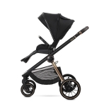 Бебешка количка 3 в 1 с кош за новородено Lorelli - Bianca, Grey