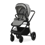 Бебешка количка 3 в 1 с кош за новородено Lorelli - Bianca, Grey