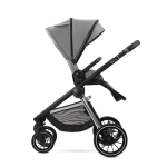 Бебешка количка 3 в 1 с кош за новородено Lorelli - Bianca, Grey