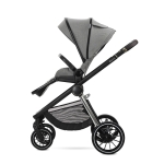 Бебешка количка 3 в 1 с кош за новородено Lorelli - Bianca, Grey