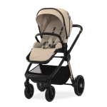 Бебешка количка 3 в 1 с кош за новородено Lorelli - Bianca, Grey