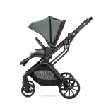 Бебешка количка 2 в 1 Lorelli - Glory, с адаптори и кош за новородено, Grey