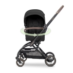 Детска лятна количка Lorelli - Makaya, с ротация 360°, Black