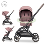 Детска лятна количка Lorelli - Makaya, с ротация 360°, Pink
