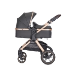 Бебешка количка 3 в 1 Lorelli - Viola, Black