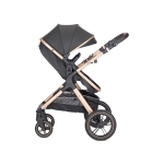 Бебешка количка 3 в 1 Lorelli - Viola, Black