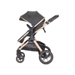Бебешка количка 3 в 1 Lorelli - Viola, Black