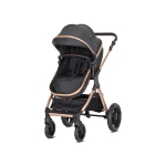 Бебешка количка 3 в 1 Lorelli - Viola, Black