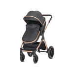 Бебешка количка 3 в 1 Lorelli - Viola, Black
