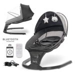 Електрически шезлонг-люлка Lorelli Premium - Siena, Graphite