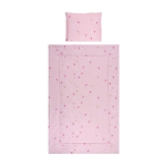 Спален комплект Lorelli - Пеперуди, 3 части, Розов