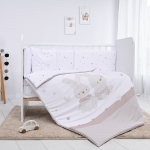 Спален комплект Lorelli - Smile, Hunny Bunny, Бежов