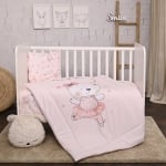 Спален комплект от 3 части Lorelli - Bear party, син